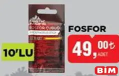 NORTH PACİFİC FOSFOR 10'LU NORTH PACİFİC FOSFOR 10'LU